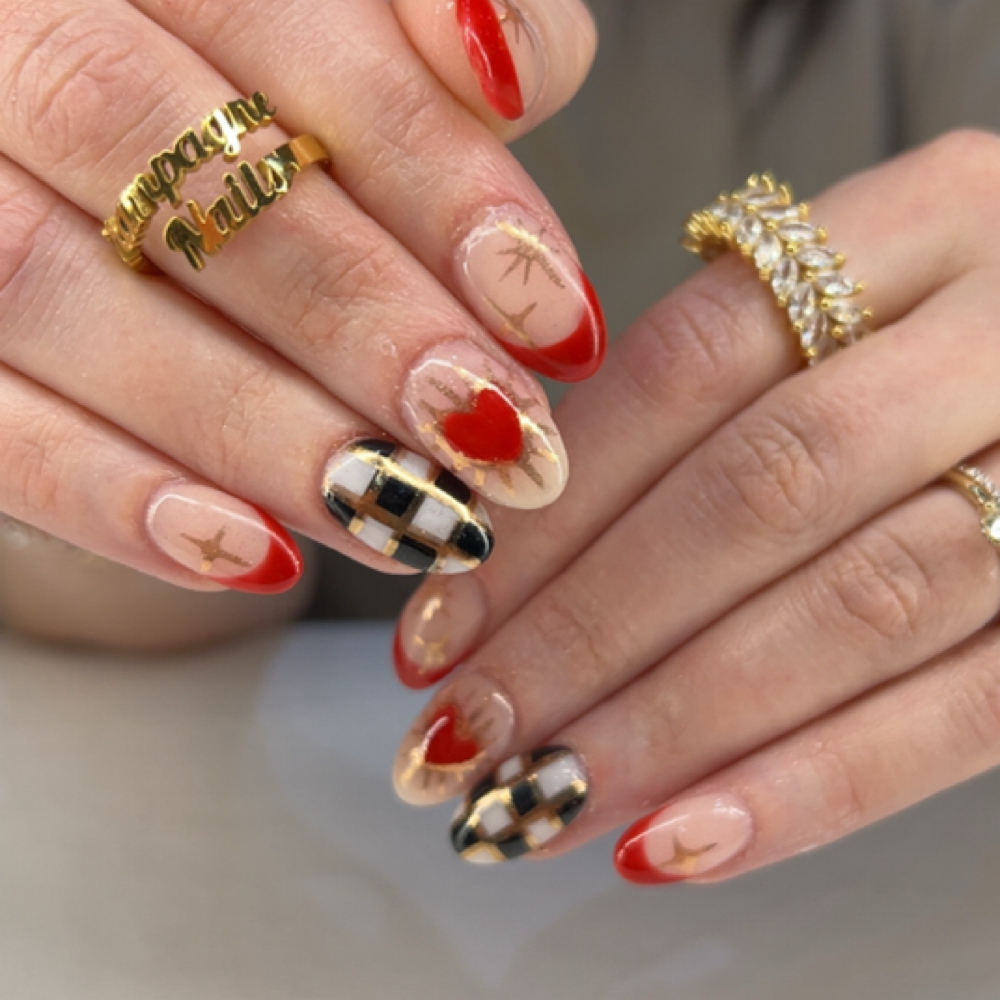Dip at Champagne Nails NWA in Rogers, AR