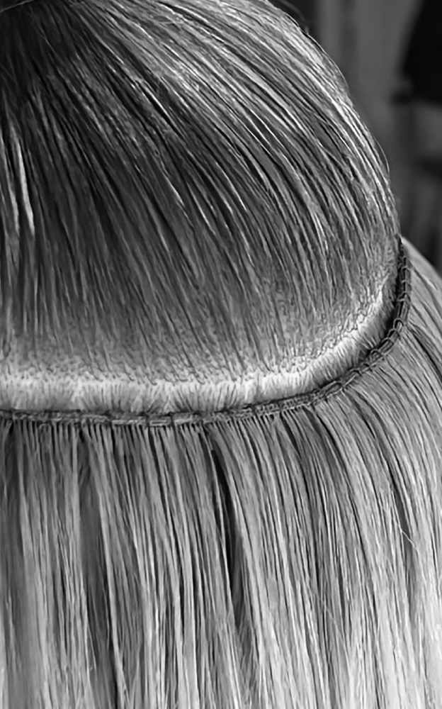 2 Rows Beaded Weft Extensions at Local Beauty Co. in American Fork, UT