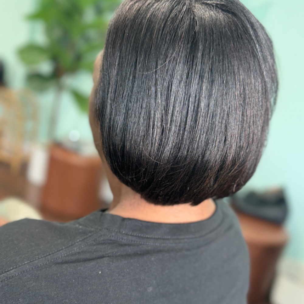 Returning Silk Press Experience at Me Soleil Salon in Grand Bay, AL