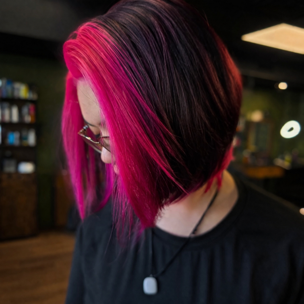 Vivid Hair Color at Lunar Fades in Dundalk, MD