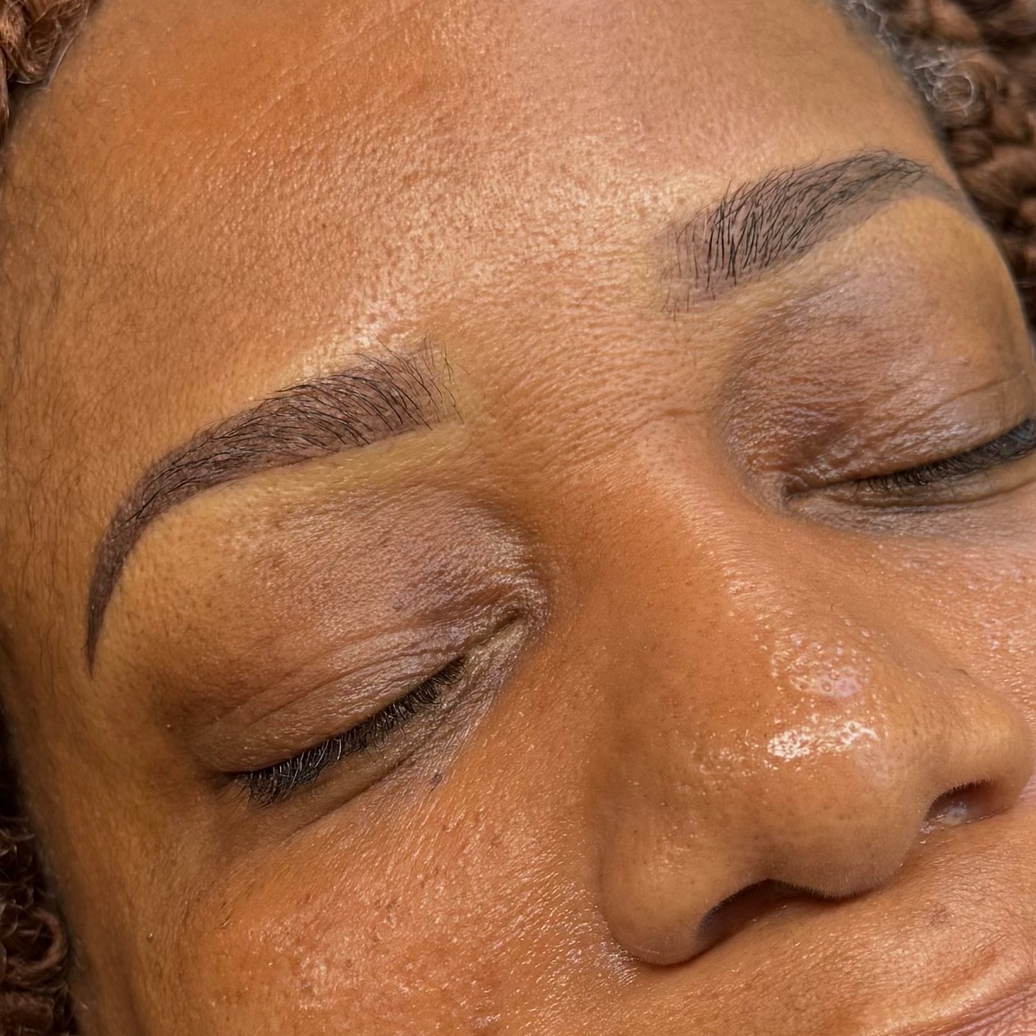 Powder Ombré Brows at Artistry by Lucy in Fairfax, VA