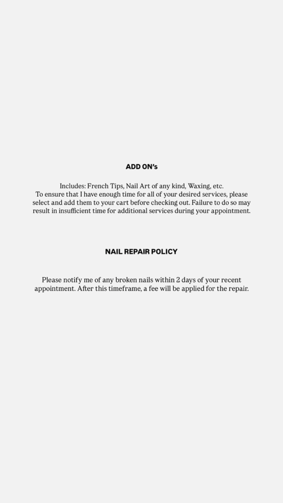 ADD ON’s & REPAIRS
