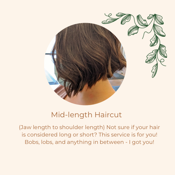 Mid length Haircut