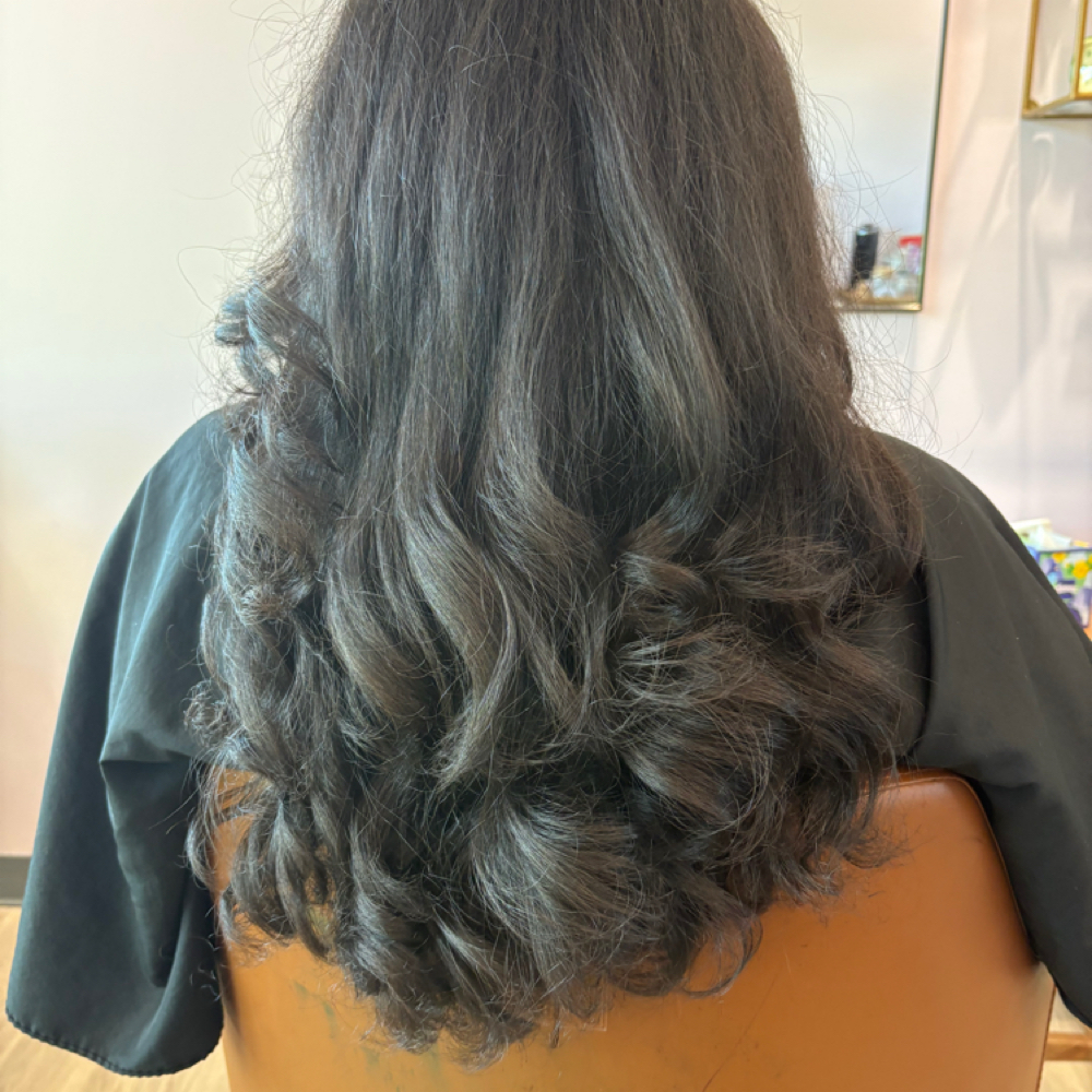 Womans Cut at BeeCurly in Leesburg, VA