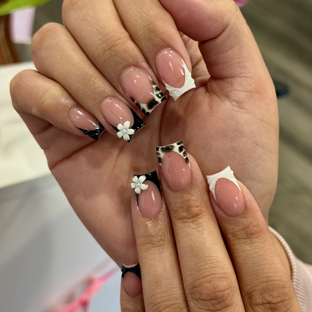 Acrylic Overlay at Glossed Nail.Co in lubbock, TX
