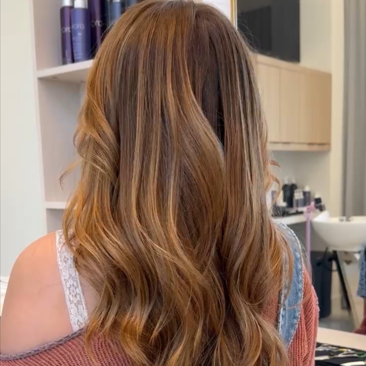 Balayage or Highlights with Blowout at Lauren DeCosimo Beauty in FL, FL