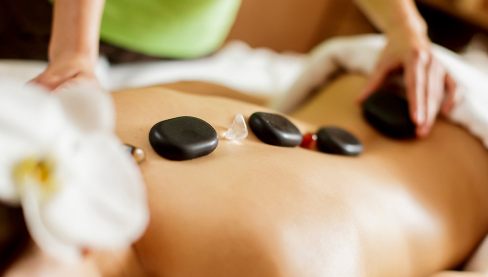 Hot stone massage