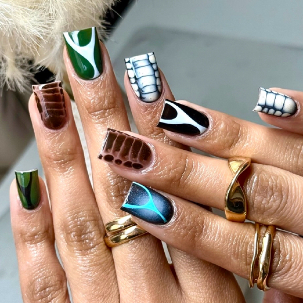 Short Acrylics at Gemsbyemmllc in Silver spring, MD