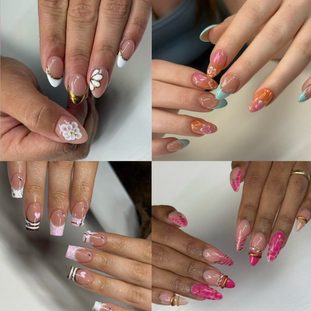 Full Nail Art at Dolled Up by Daltrey in Wichita, KS