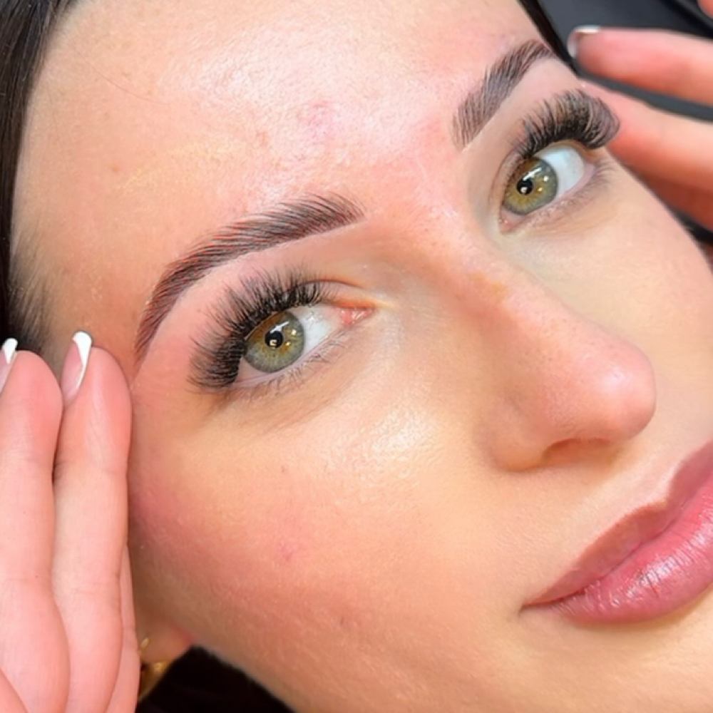 Brow lamination +Brow Wax&tint at MonicaGlams brow bar in Goodyear, AZ