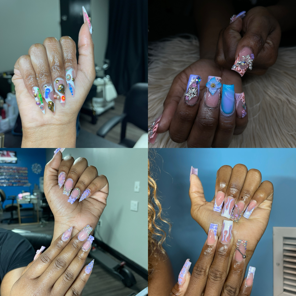 Tier 3 (Acrylic/Gel X- Adv. Art) at RAW Nails by Ray in Winter Park, FL
