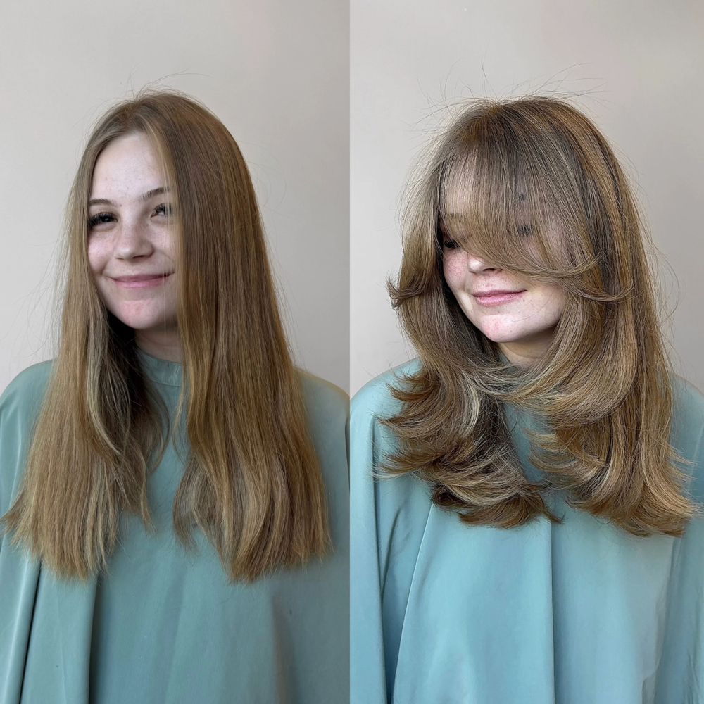 The Haircut at Eloveshair in Costa Mesa, CA