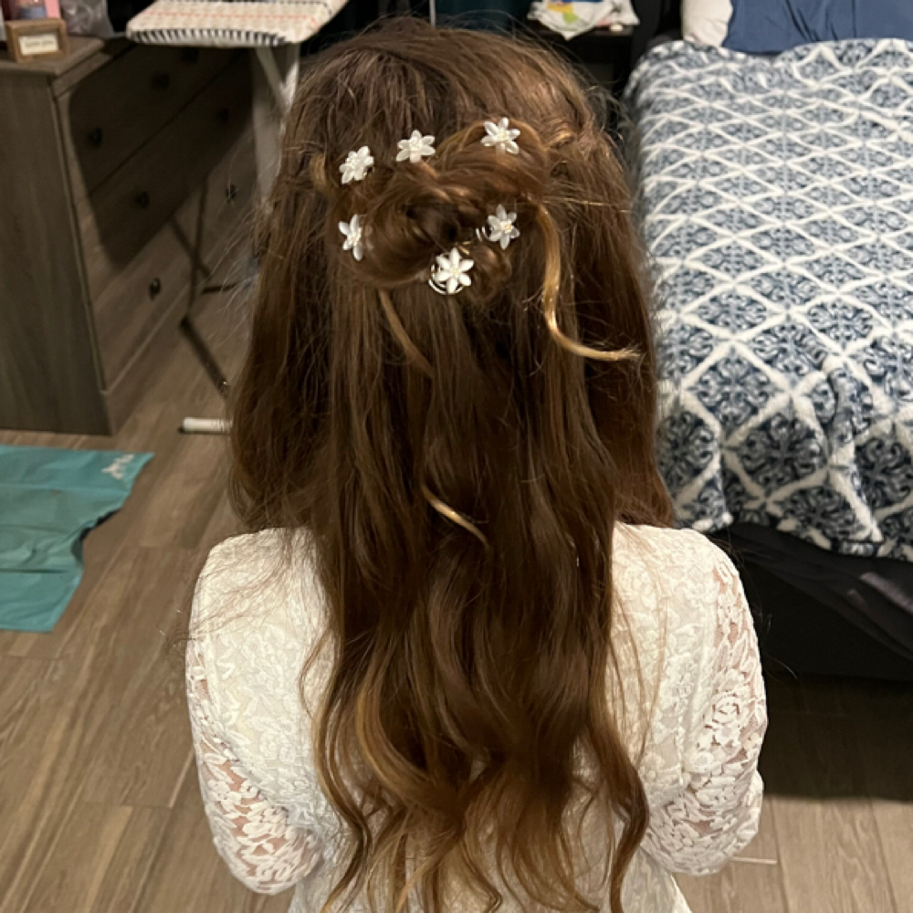 Flower Girl Hair (5yr and Under) at MAD Beauty Hair & Makeup, LLC in Mesa, AZ