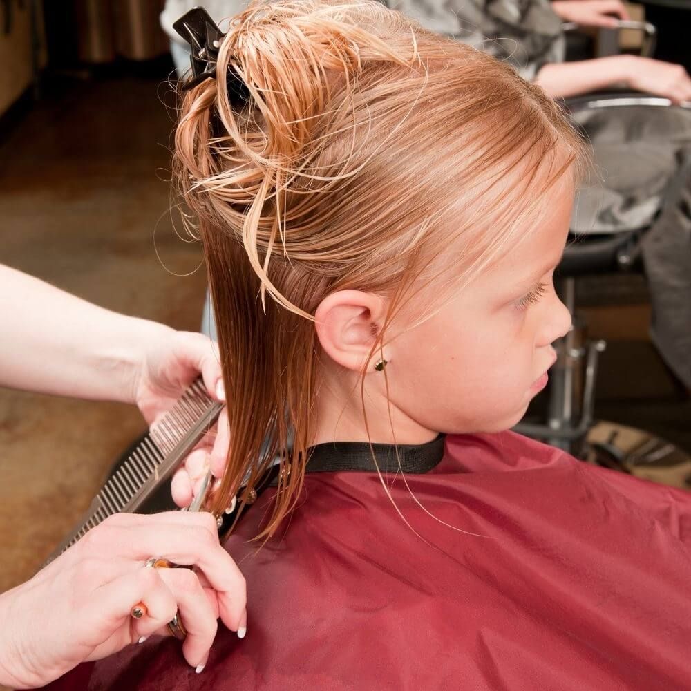 Young Ladies Haircut