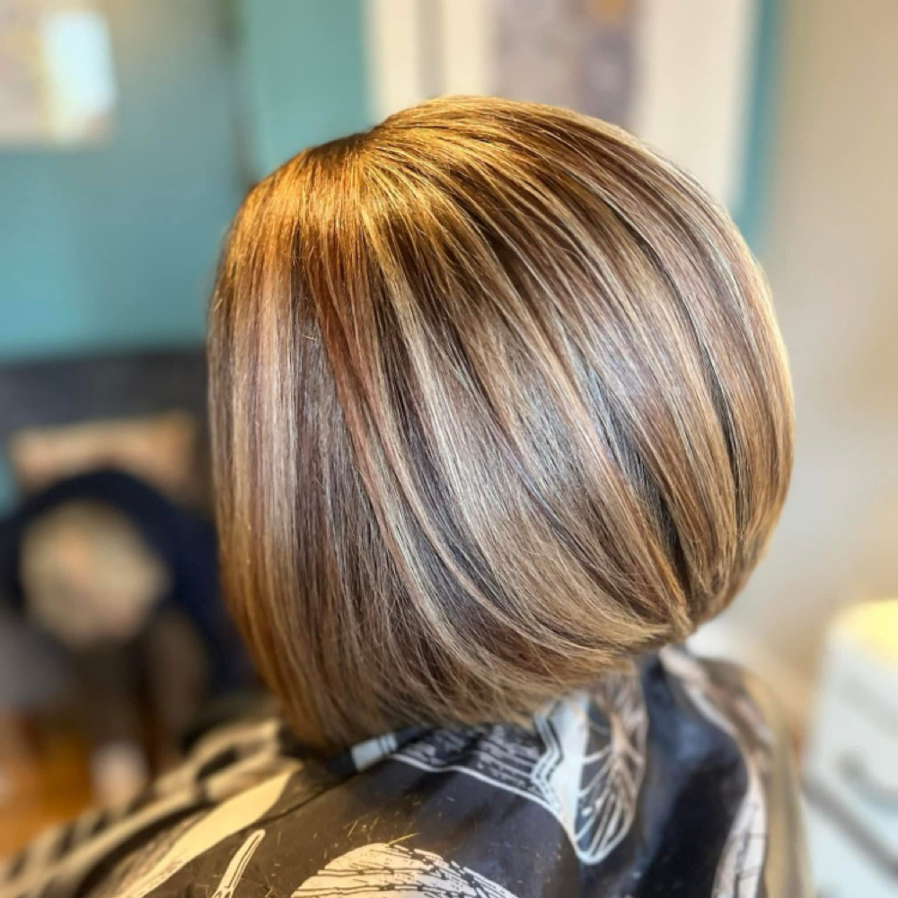 Haircut Short Hair-chin or shorter at LuLu’s Beauty Room in Kernersville, NC