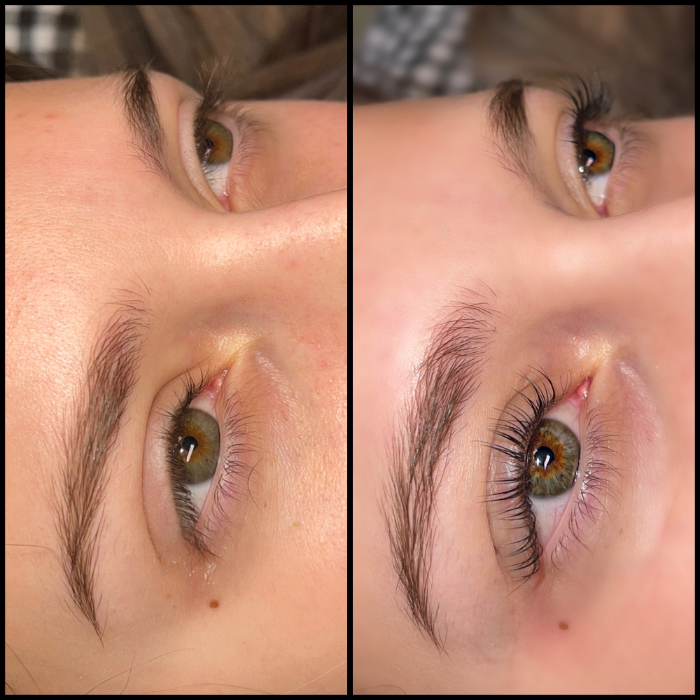 Brow lamination/ Henna And Wax