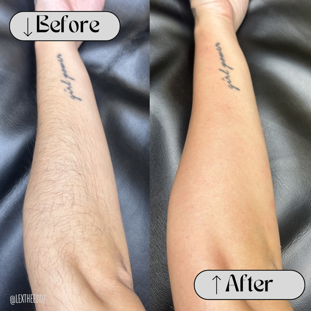 Half Arm Wax at Love Beauty Lounge in Victorville, CA