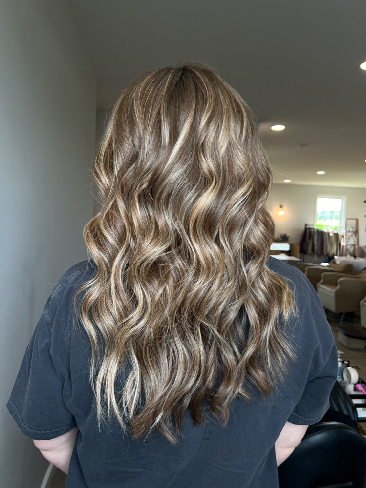 Custom Blonding Partial
