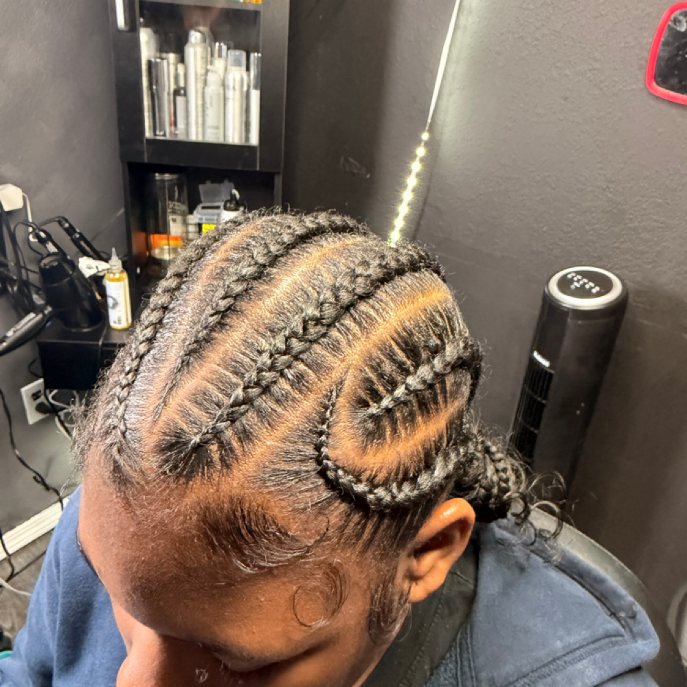 5 Stitch Braids at Crowned By Victoria in Birmingham, AL