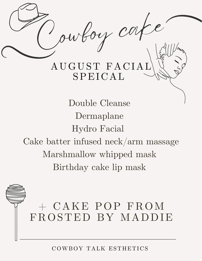 COWBOY CAKE (august)