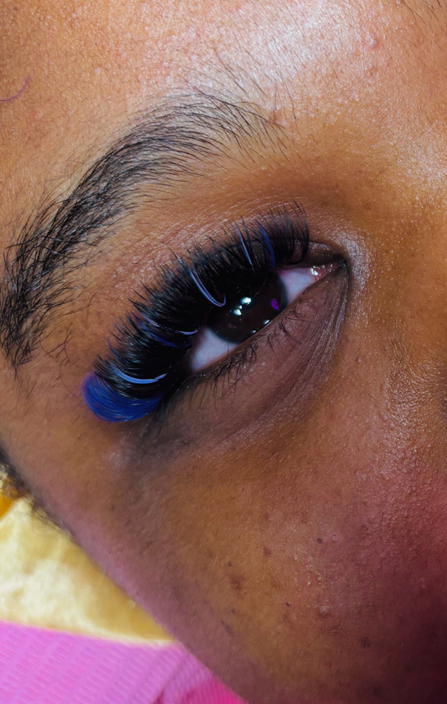 Color Lashes -Add On