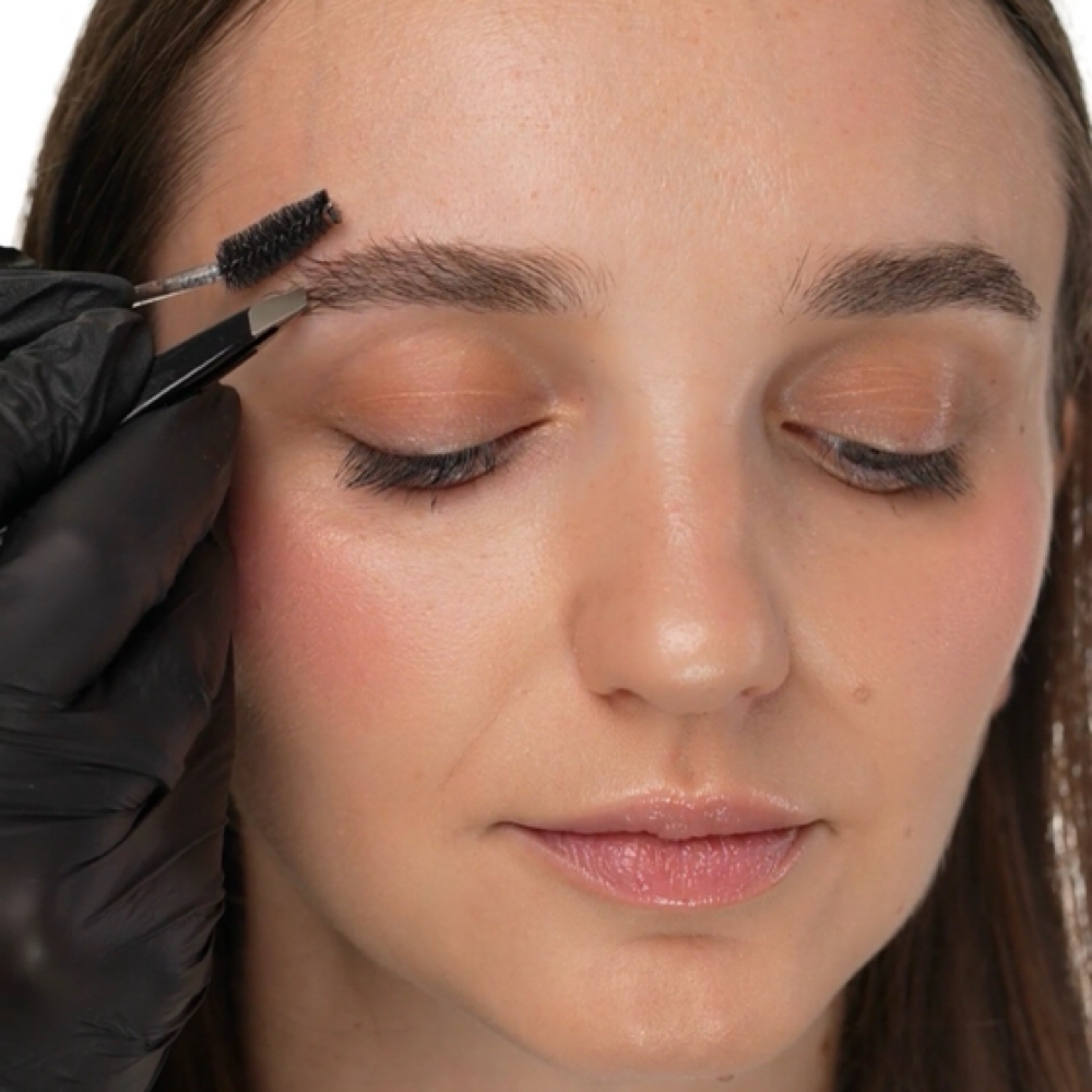 Eyebrow Shaping at Perfect Place PMU by Iryna Sakharova in Southampton, PA