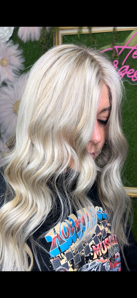 Full Highlight or balayage/foilage.