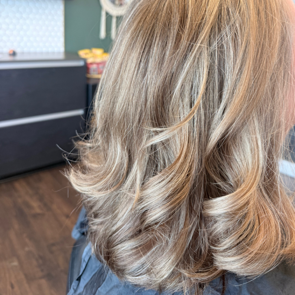 Root+Partial + hc + treat + Blowout at TrendzbyJennan in Lakemary, FL