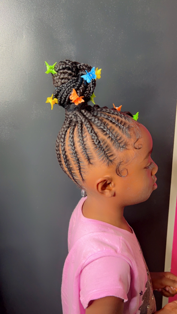 Kids Braided Ponytail
