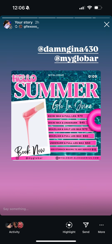 June Special Bikini Wax/Underarm