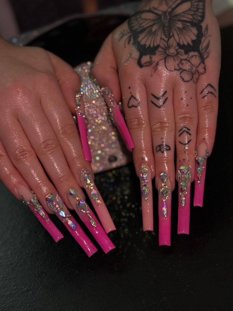 acrylic full set fill xl/xxl