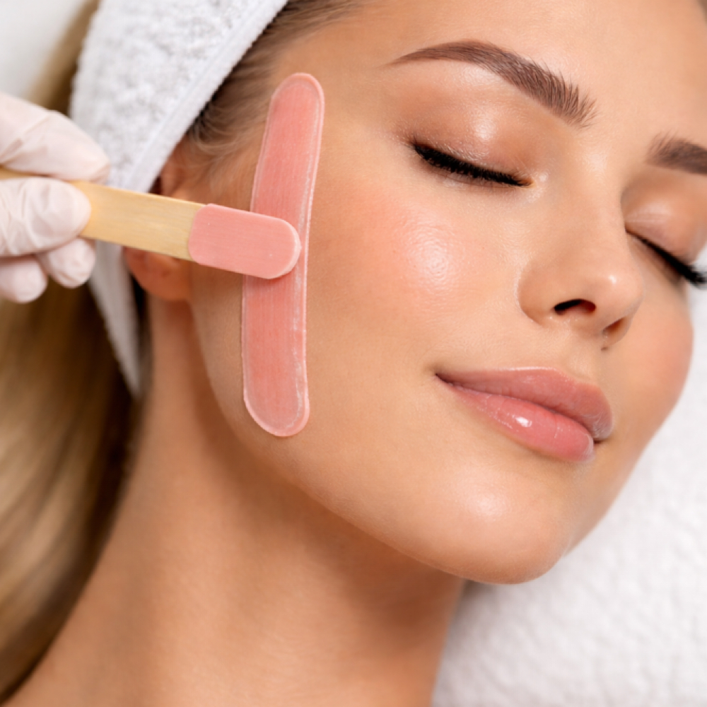 Full Face Wax at Wax Lux Studio in Spring, TX