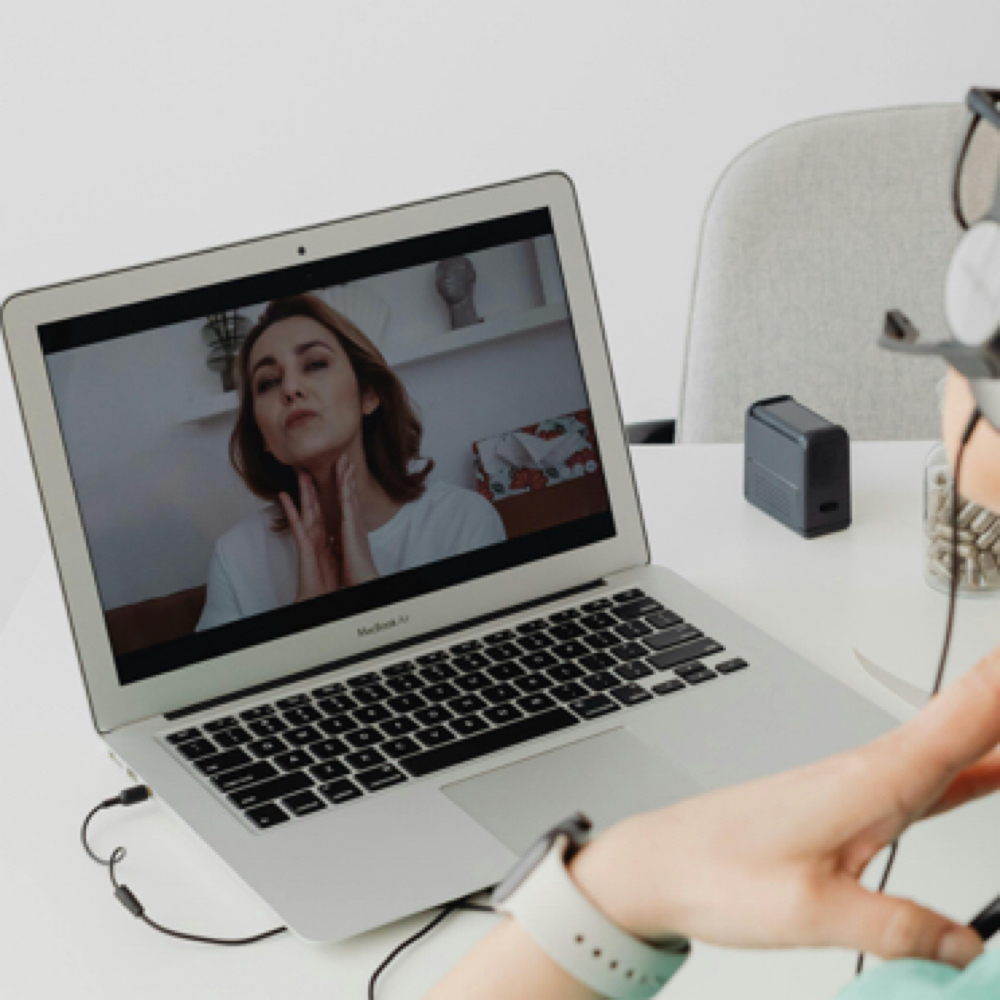 Virtual skin consultation at Dermalove Aesthetics in Portland, OR