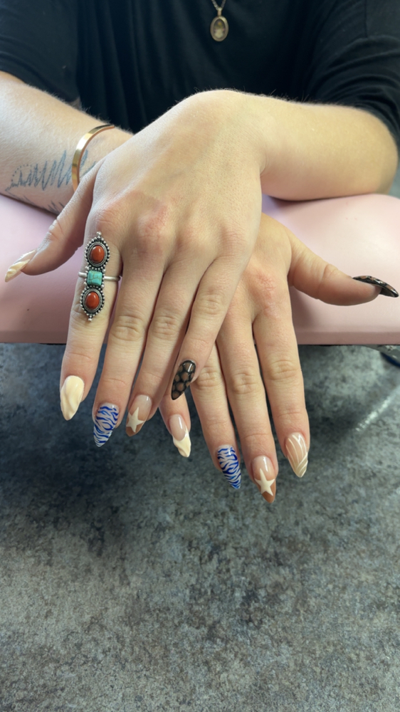 Acrylic Full Set at TyLee Boadle in Great Falls, MT