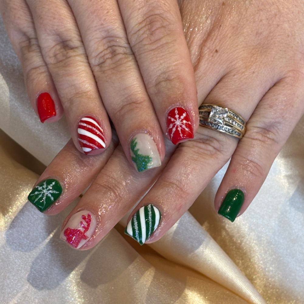 Polish Manicure at Blue Collar Nail Tech in Woodland Park, CO