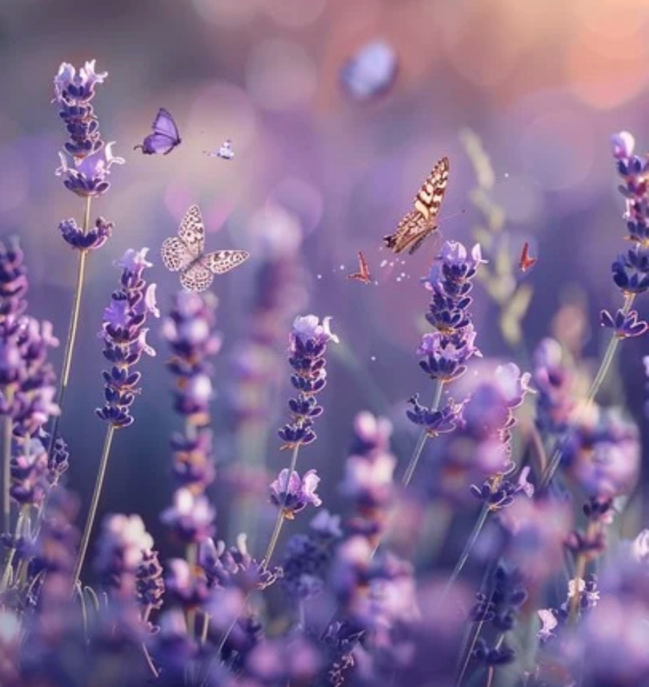 lavender Foot Scrub & Massage