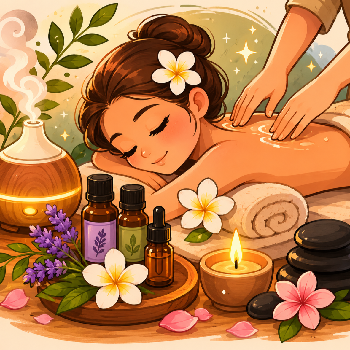 Aromatherapy Massage at Body & Sole Wellness in Cedar Bluff, VA