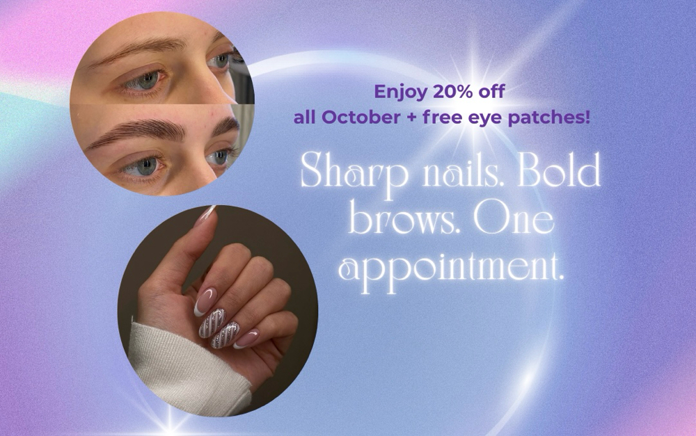 Brow Lamination Tint + Russian Mani