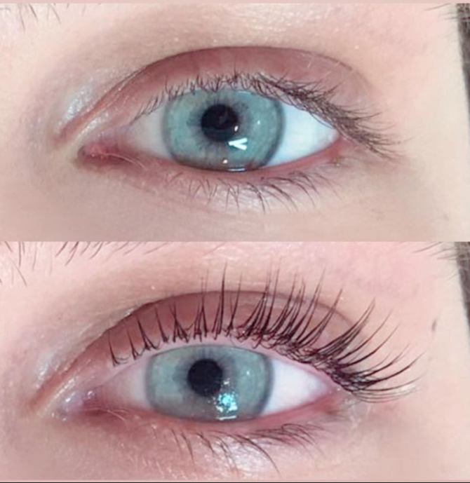 Keratin Lash Lift (Includes Tint)