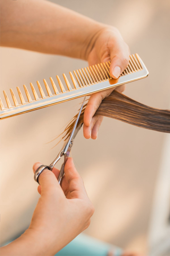 Haircut With A Color Service