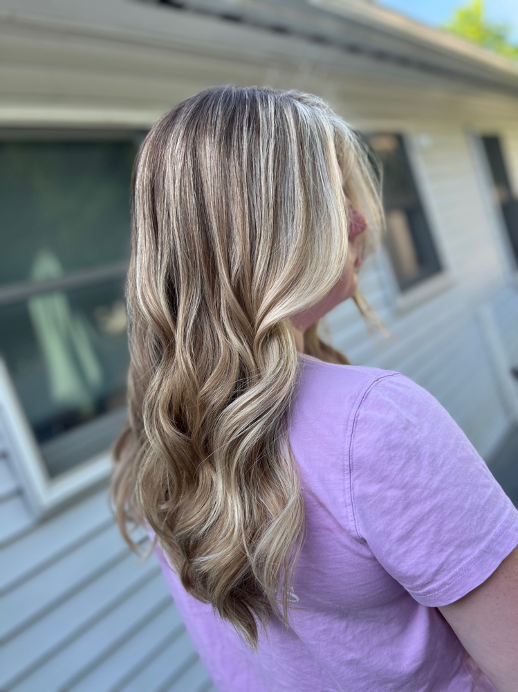 Partial Foil W/ Root Smudge/drag