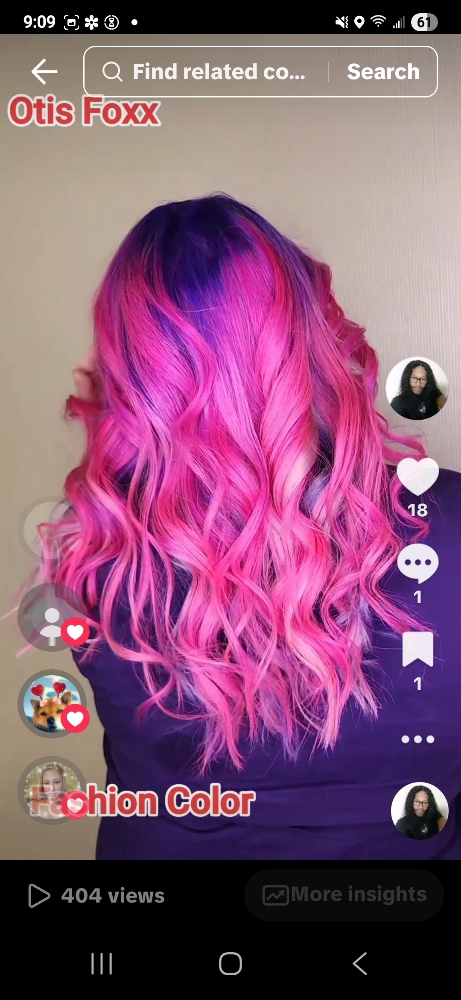 Fashion Color at Extension Hair Color Glam in Canton, MI