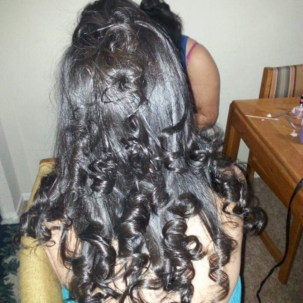 Elegant Curling at Blended Edge Salon in Great Falls, MT