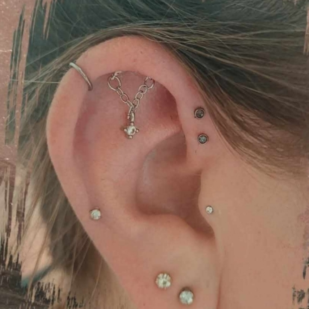 Hidden Helix at Spellbound Piercing in Dillon, MT