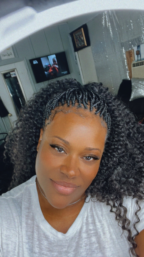Half Microsingle&half Sewin/crochet