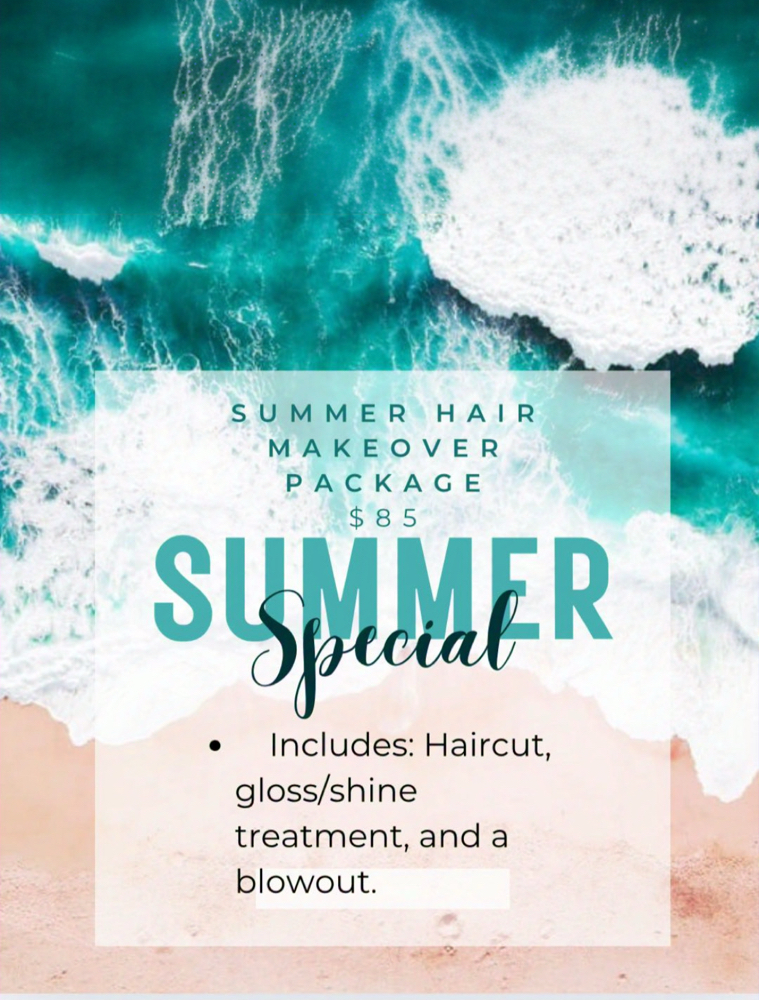 Summer hair Make Over