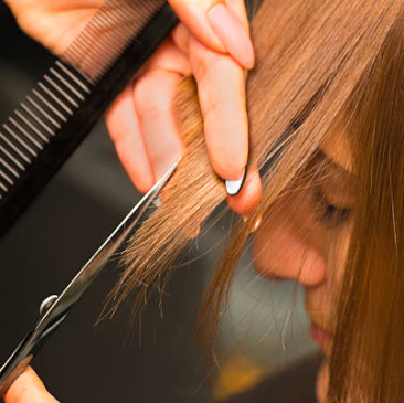 Bang Trim at Flip Salon & Extension Spa in North Liberty, IA