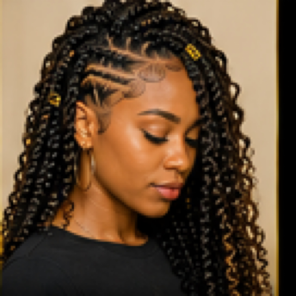 Twists/Braid Crotchet Weave consult at Global Salon in Dayton, OH