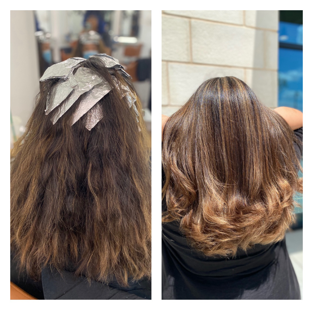 Full Balayage & Cut