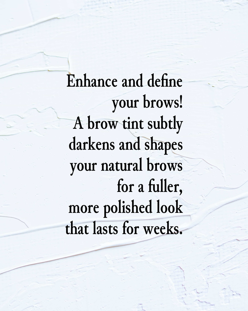 BROW TINT